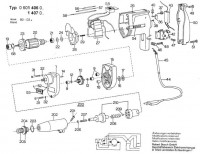 Bosch 0 601 406 041 Drill Screwdriver 110 V / GB Spare Parts